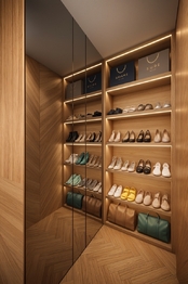 komora -  VIZUALIZACE budoucího možného stavu - Prodej bytu 2+kk v osobním vlastnictví 46 m², Praha 8 - Karlín