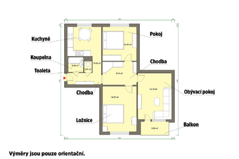 Prodej bytu 3+1 v osobním vlastnictví 75 m², Mariánské Lázně