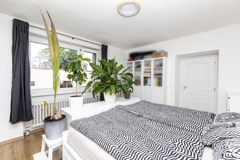 Ložnice - Pronájem bytu 2+1 v osobním vlastnictví 56 m², Roudnice nad Labem