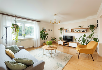 Přiložené vizualizace rekonstrukce ukazují, jak lze nemovitost proměnit v moderní a komfortní bydlení  - Prodej domu 120 m², Kladno