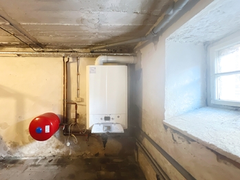 Plynový kotel po revizi - Prodej domu 120 m², Kladno