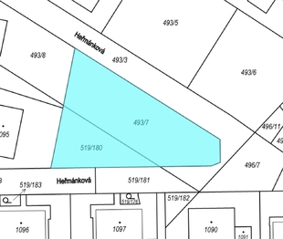 Pronájem pozemku 1125 m², Mukařov