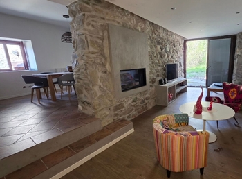 Obývací pokoj - Prodej domu 300 m², Valle d'Aosta