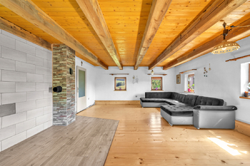 Prodej rodinného domu, Rokytnice v Orlických horách - obývací pokoj - Prodej chaty / chalupy 201 m², Rokytnice v Orlických horách