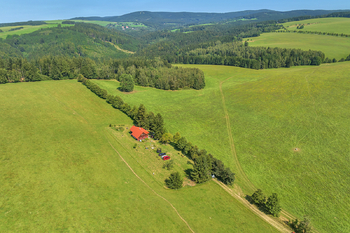 Prodej rodinného domu, Rokytnice v Orlických horách - pohled na dům - Prodej chaty / chalupy 201 m², Rokytnice v Orlických horách