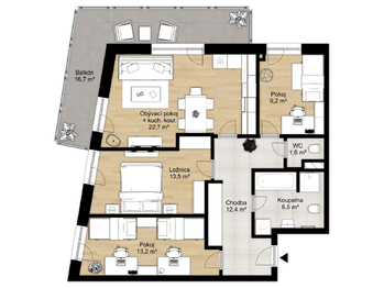 Pronájem bytu 4+kk v osobním vlastnictví 83 m², Brandýs nad Labem-Stará Boleslav