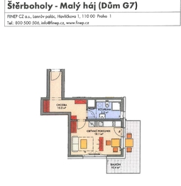Prodej bytu 1+kk v osobním vlastnictví 34 m², Praha 10 - Dolní Měcholupy