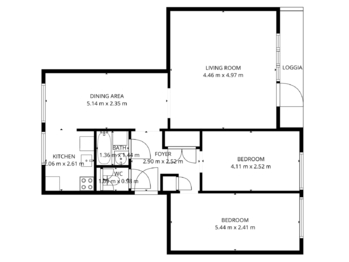 Prodej bytu 4+kk v družstevním vlastnictví 81 m², Praha 4 - Záběhlice