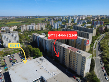 Prodej bytu 4+kk v družstevním vlastnictví 81 m², Praha 4 - Záběhlice