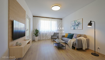 Pronájem bytu 2+1 v osobním vlastnictví 57 m², Brno