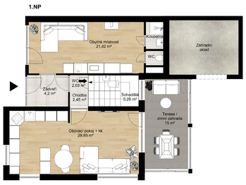 Prodej domu 156 m², Praha 9 - Vinoř