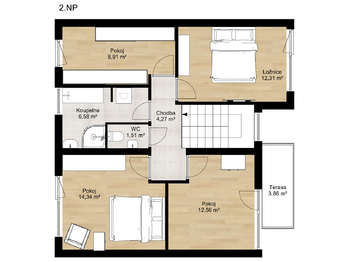 Prodej domu 156 m², Praha 9 - Vinoř