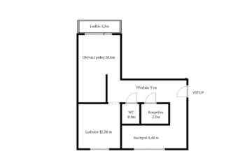 Prodej bytu 2+1 v osobním vlastnictví 55 m², Hodonín