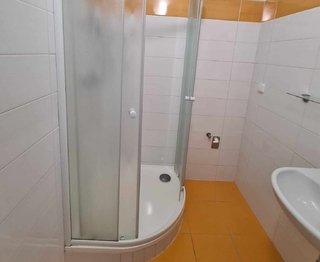 Koupelna se sprchovým koutem - Pronájem bytu 2+kk v osobním vlastnictví 32 m², Sedlčany