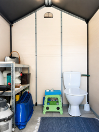 splachovací WC - Prodej chaty / chalupy 28 m², Bílina