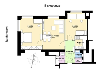 Prodej bytu 3+1 v osobním vlastnictví 80 m², Praha 3 - Žižkov