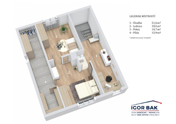Prodej domu 82 m², Praha 9 - Běchovice
