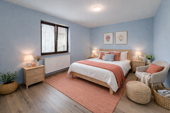 vizualizace - pokoj pro hosty - Prodej domu 190 m², Všestary