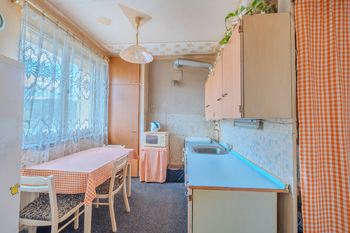 kuchyně a jídelna - Prodej bytu 2+1 v družstevním vlastnictví 52 m², Semily