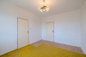 ložnice - vyklizeno vizualizací - Prodej bytu 2+1 v družstevním vlastnictví 52 m², Semily