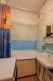 koupelna - vyklizeno vizualizací - Prodej bytu 2+1 v družstevním vlastnictví 52 m², Semily