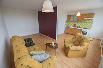 Obytný prostor - Pronájem bytu 1+kk v osobním vlastnictví 36 m², Praha 9 - Letňany