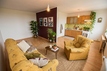 Vizualizace prostor - Pronájem bytu 1+kk v osobním vlastnictví 36 m², Praha 9 - Letňany