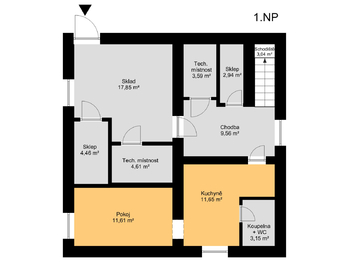 Prodej pozemku 695 m², Říčany