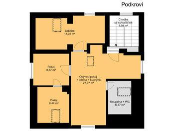 Prodej pozemku 695 m², Říčany