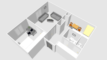 Pronájem bytu 2+1 v osobním vlastnictví 57 m², Plzeň