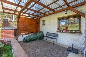 Venkovní posezení - Prodej chaty / chalupy 78 m², Klučenice