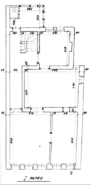 půdorys 1. patra - Prodej domu 193 m², Hořovice