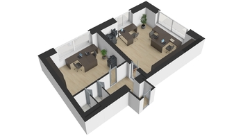 Pronájem kancelářských prostor 43 m², Plzeň