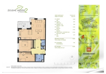 Prodej bytu 3+kk v osobním vlastnictví 86 m², Praha 9 - Hrdlořezy