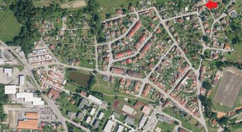 Orientační mapa - Pronájem bytu 3+1 v osobním vlastnictví 74 m², Trhové Sviny