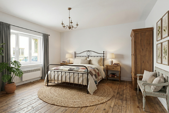 Vizualizace ložnice - Prodej domu 70 m², Chrášťany