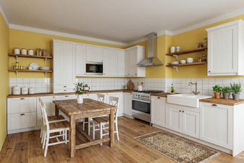 Viualizace kuchyně - Prodej domu 70 m², Chrášťany