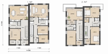Prodej pozemku 597 m², Praha 9 - Horní Počernice