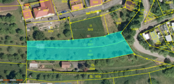 Prodej pozemku 792 m², Vsetín