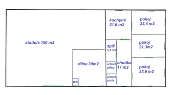 Prodej domu 406 m², Zaječice