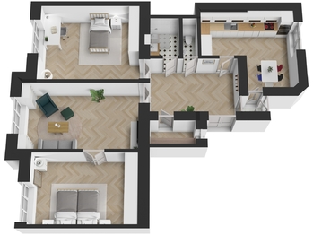 Pronájem bytu 3+1 v osobním vlastnictví 105 m², Praha 3 - Vinohrady