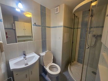 koupelna - Pronájem bytu 1+kk v osobním vlastnictví 21 m², České Budějovice