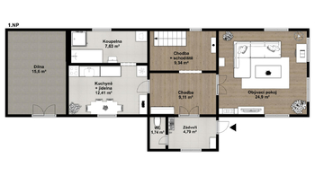 Prodej domu 145 m², Chomutice