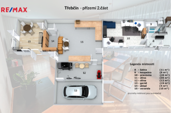 Prodej ubytovacího zařízení 320 m², Lutín