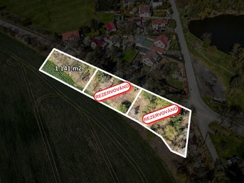 Prodej pozemku 1141 m², Drahlín