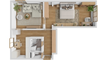 Prodej bytu 2+1 v osobním vlastnictví 53 m², Slaný