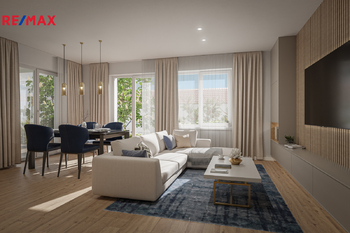 Prodej bytu 2+kk v osobním vlastnictví 54 m², Ševětín