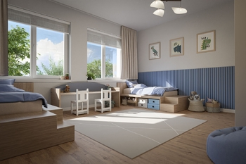 Prodej bytu 2+kk v osobním vlastnictví 54 m², Ševětín
