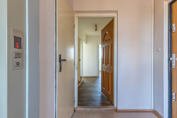 vstup do bytu - Prodej bytu 1+kk v osobním vlastnictví 35 m², Kladno