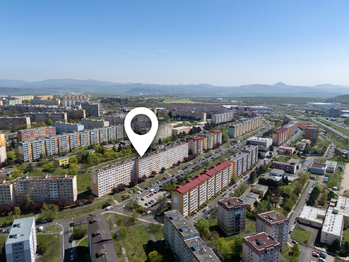 lokace - Prodej bytu 1+1 v družstevním vlastnictví 33 m², Most 